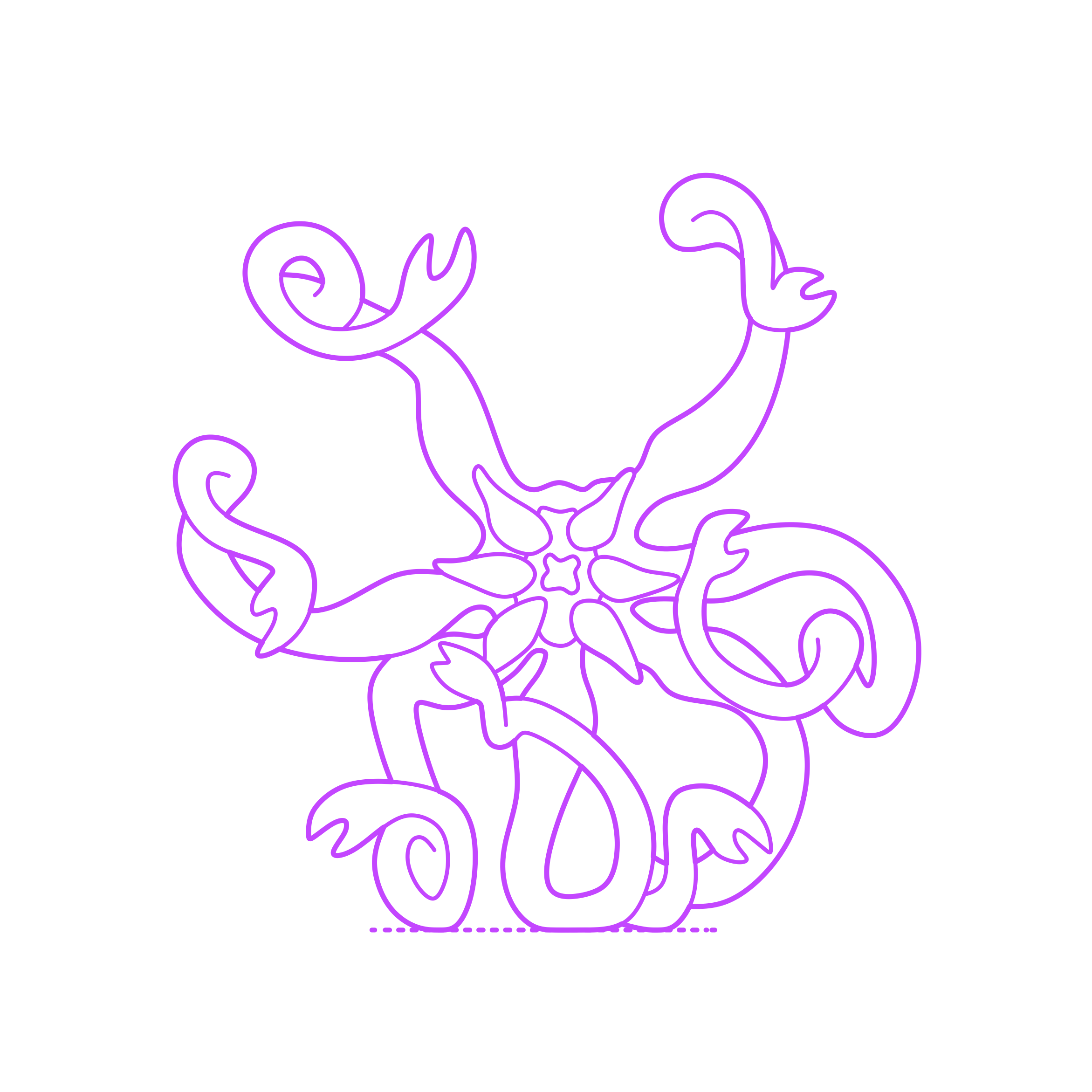 Pop Culture Alien Trilobites Tracing Svg Vector Free Vectors